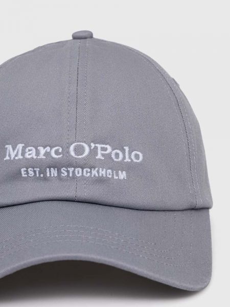 Pamučna kapa Marc O'polo siva