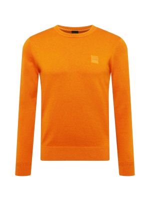 Пуловер Boss Orange оранжево