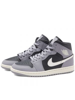 Jordan 1 mid cool grey white best sale