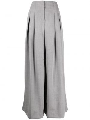 Plisované kalhoty Twp šedé