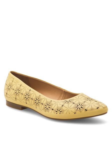 Balerina cipők Lasocki sárga