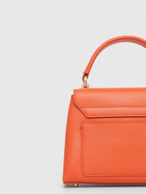 Bőr táska Furla narancsszínű