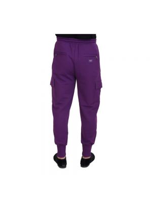 Pantalones de chándal Dolce & Gabbana violeta