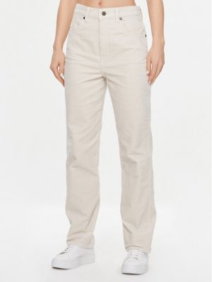Priliehavé džínsy s rovným strihom Wrangler biela