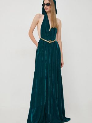 Dlouhé šaty Elisabetta Franchi zelené