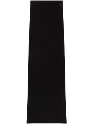 Dlouhá sukně Courrèges černé