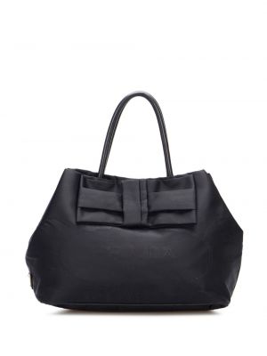 Чанта с панделка Prada Pre-owned черно
