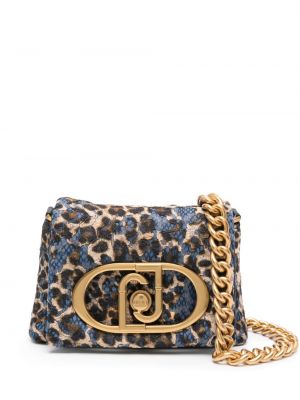 Crossbody torbica s potiskom z leopardjim vzorcem Liu Jo