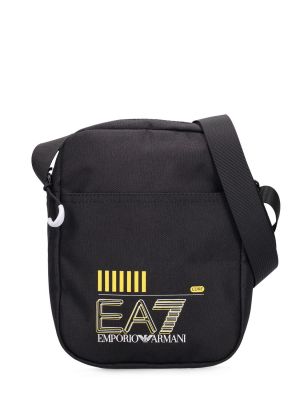 Чанта през рамо Ea7 Emporio Armani черно