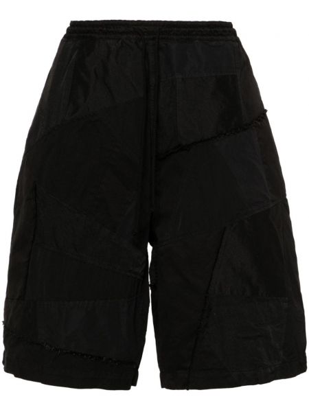 Szorty cargo z dziurami Comme Des Garcons Homme czarne