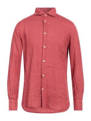 Camisa de lino Glanshirt rojo