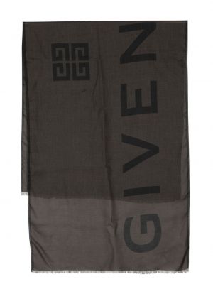Sciarpa con stampa Givenchy nero