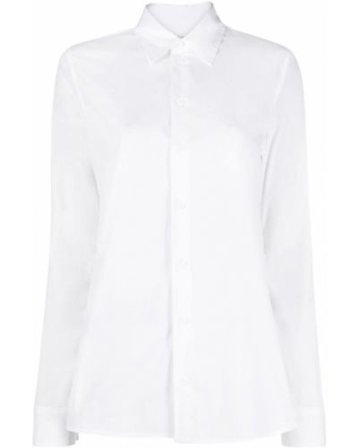 Camisa con botones manga larga Bottega Veneta blanco
