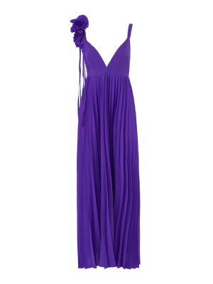 Плиссированное платье P.a.r.o.s.h. Фиолетовое