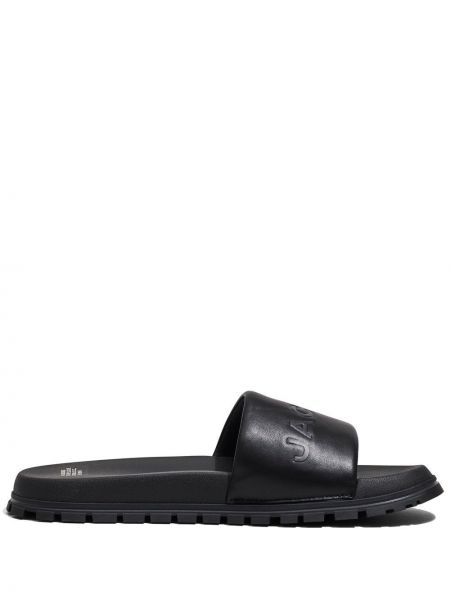 Usnjene nizki čevlji Marc Jacobs črna