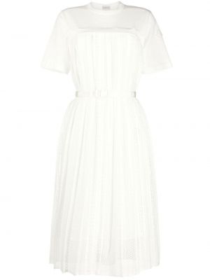 Sukienka midi Moncler, biały