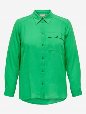 Košile Only Carmakoma zelená