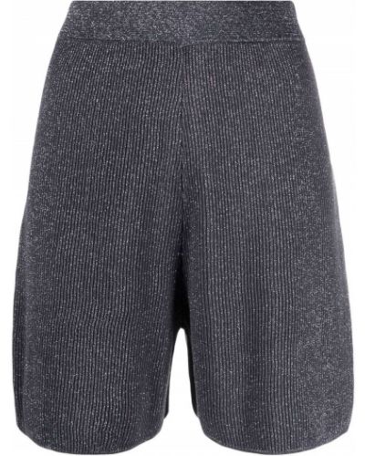 Shorts di jeans Fabiana Filippi grigio