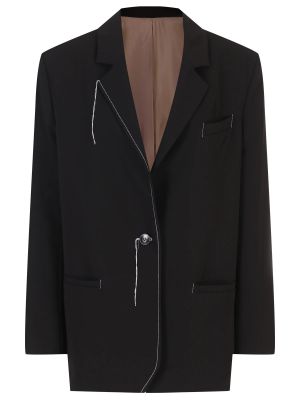 Однотонный пиджак Ianis Chamalidy черный
