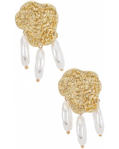 Orecchini con perle Amber Sceats, oro