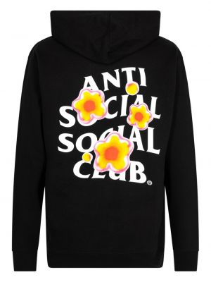 Džemperis su gobtuvu Anti Social Social Club juoda