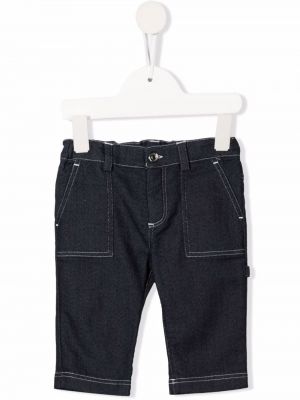 Chinos för tjejer Dolce & Gabbana Kids blå