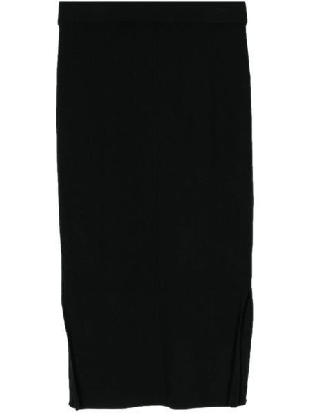 Suknja od kašmira N.peal crna