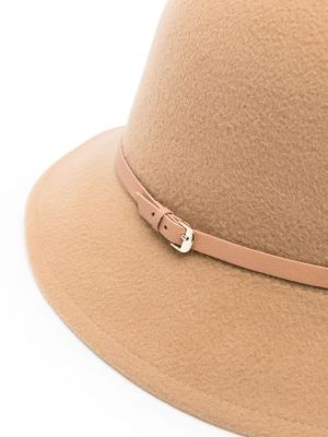 Vlněný kožený klobouk Helen Kaminski