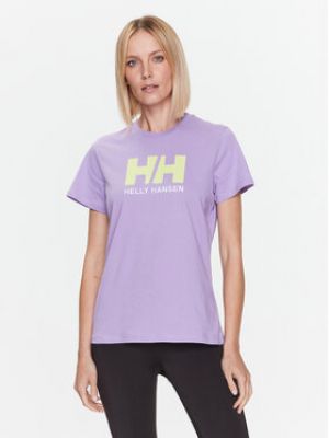 T-Shirt Helly Hansen - Fioletowy