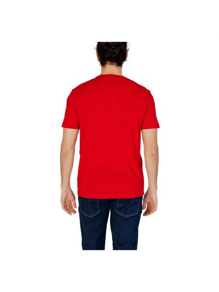 Koszulka Emporio Armani Ea7 czerwona