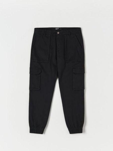 Běžecké kalhoty Sinsay černé