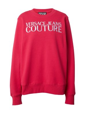 Pulover sa dugačkim rukavima Versace Jeans Couture bijela