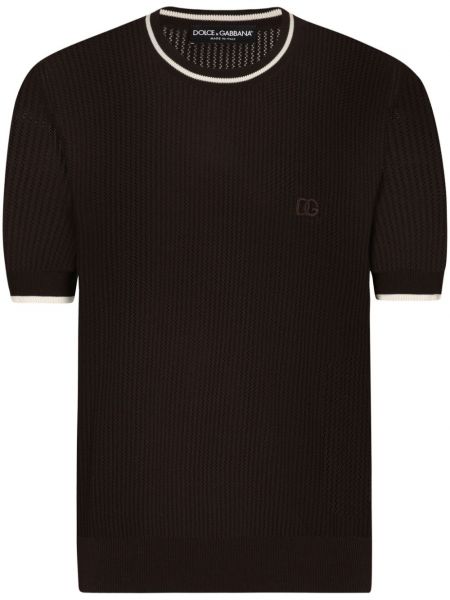 Bavlněné tričko Dolce & Gabbana