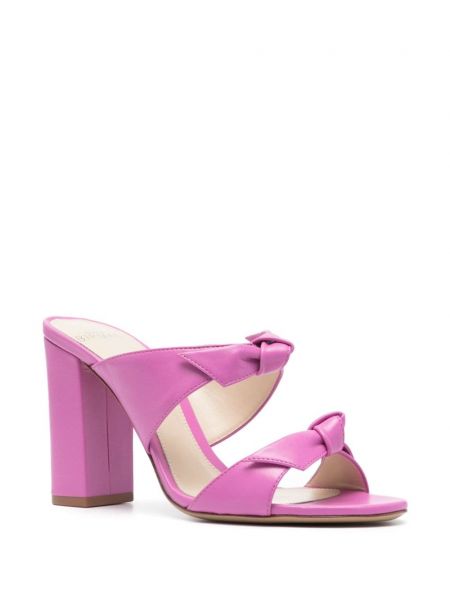 Leder sandale Alexandre Birman pink