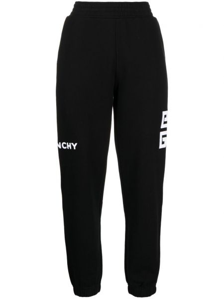 Βαμβακερό αθλητικό παντελόνι Givenchy μαύρο