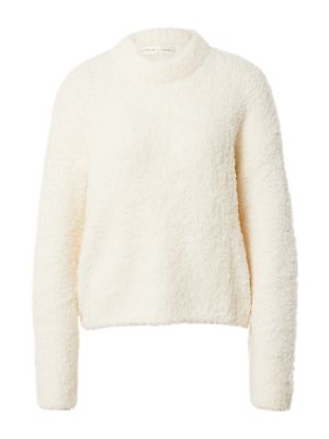 Nylonový vlnený priliehavý sveter Inwear - biela