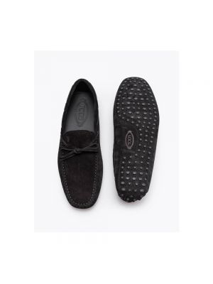 Loafers de ante Tod's negro