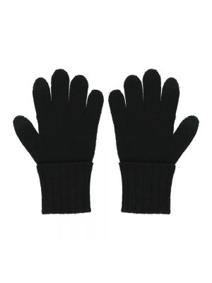 Rękawiczki wełniane Kenzo czarne