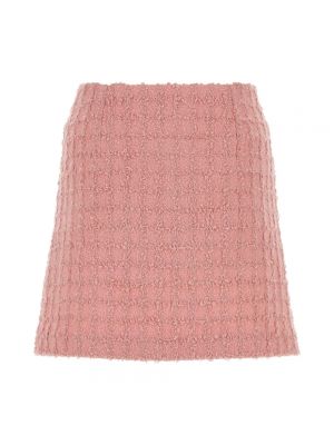 Mini falda Versace rosa