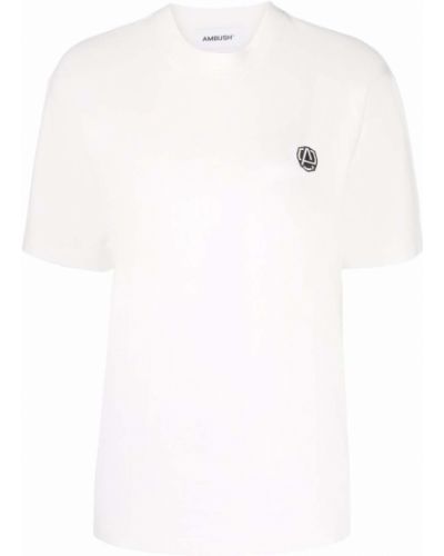T-shirt en coton Ambush blanc