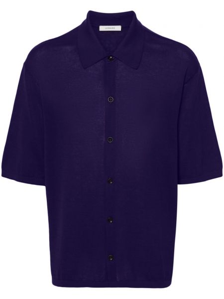 Chemise en tricot Lemaire violet