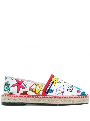 Trykt espadrillos Dsquared2