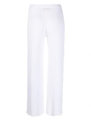 Rovné kalhoty Antonelli bílé