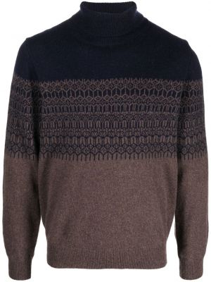 Кашмирен пуловер Corneliani синьо