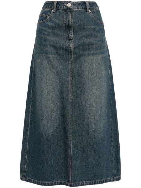 Džínsová sukňa Studio Tomboy modrá