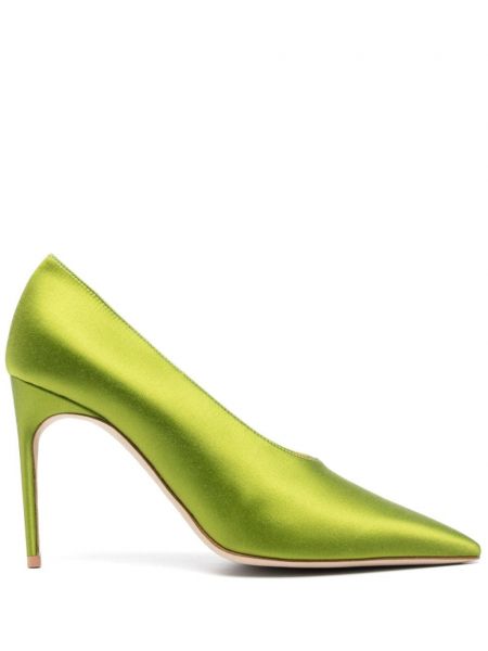 Pumps i satin Philosophy Di Lorenzo Serafini grøn