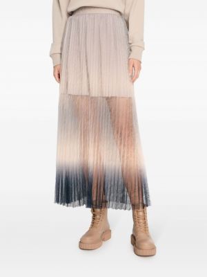 Plisované sukně s přechodem barev Armani Exchange