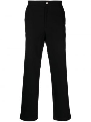 Pantalon droit en coton Just Cavalli noir