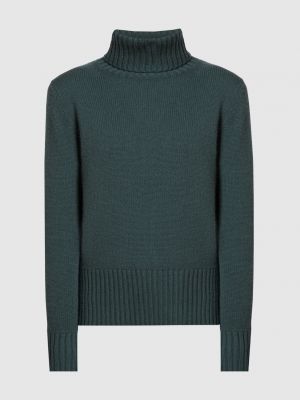 Вовняний светр Allude зелений