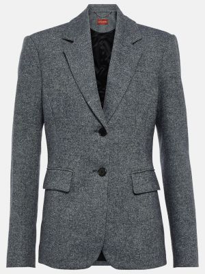 Шерстяной пиджак Altuzarra серый